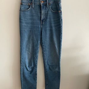 Madewell The Perfect Vintage Crop Jeans size 26